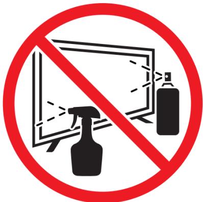 EDENWOOD ED43EA09UHD-GM - Cleaning instructions - 1