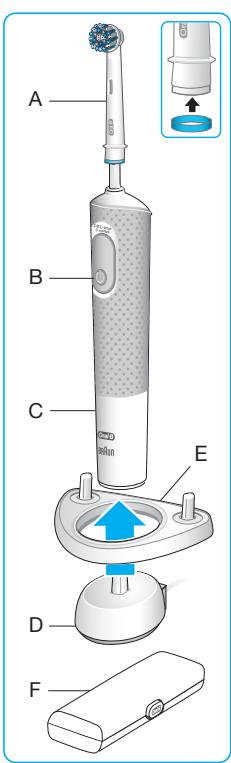 ORAL-B Vitality Pro bleu - 1