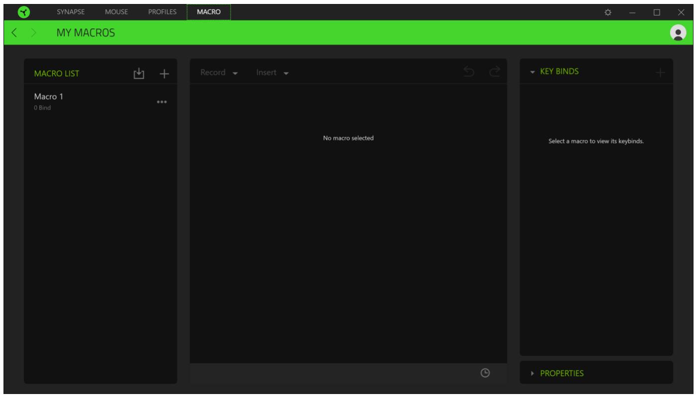 RAZER Deathadder essential noir filaire - MY MACROS - 1