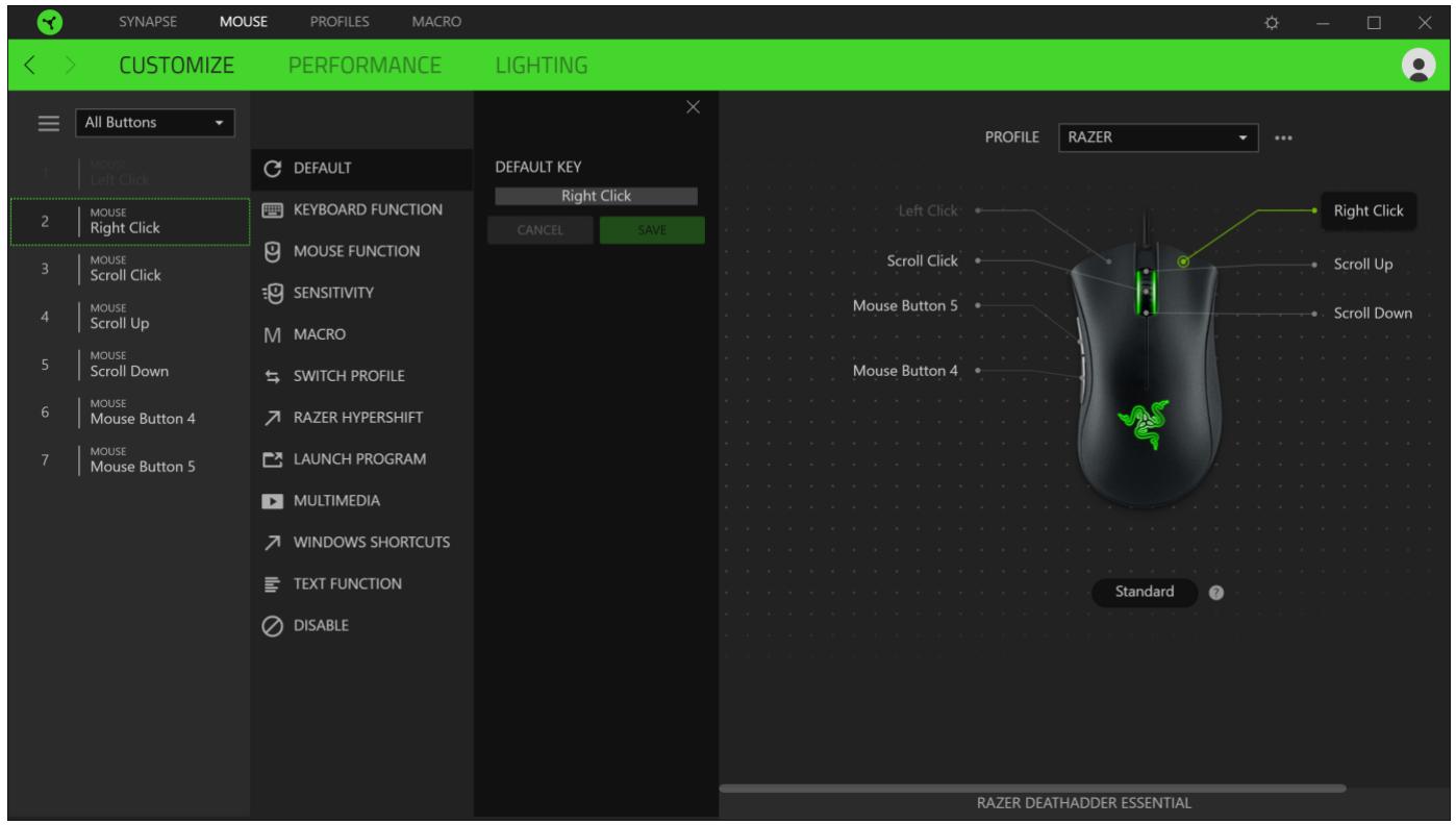 RAZER Deathadder essential noir filaire - Sidebar - 2