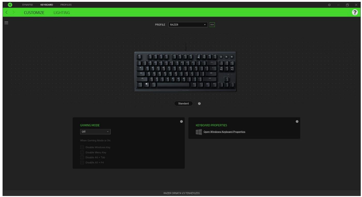 RAZER TKL Ornata V3 - Customize - 1