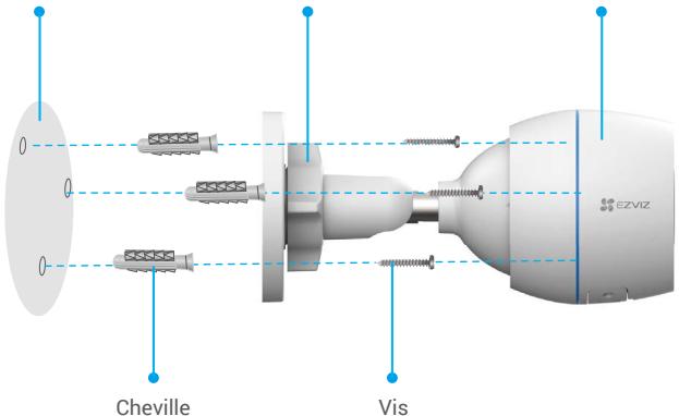 EZVIZ H3C 1080p - Procedure d'installation - 1
