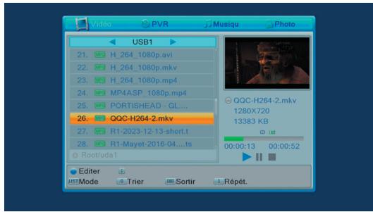 METRONIC UHD 4K S1 - - FONCTION LECTEUR MULTIMÉDIA - 1
