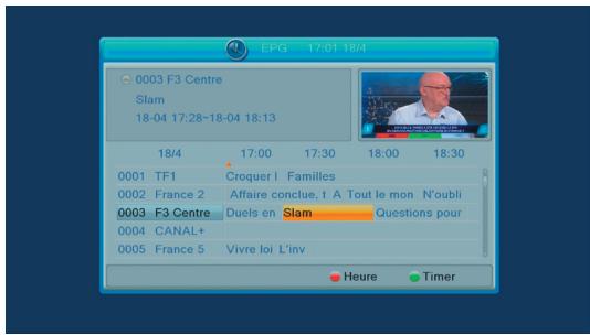 METRONIC UHD 4K S1 - - GUIDE ELECTRONIQUE DES PROGRAMMES (EPG) - 1