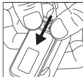 BRAUN YK-81CEU - Isætning og udskiftning af batterier (første opsætning) - 1