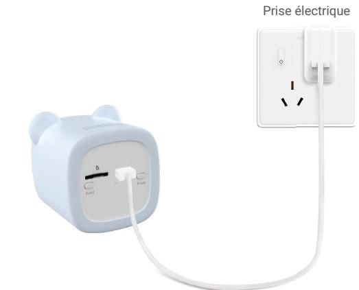 EZVIZ BM1 - Mise sous tension de laamera - 2
