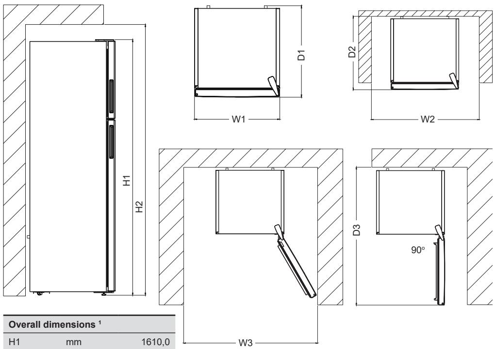 DAEWOO CTL0283DRMA0 - Dimensions - 1