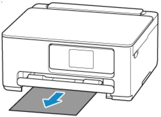 CANON TS7650i - Retrait du papier coincide au niveau de la fente d'alimentation de la cassette - 1