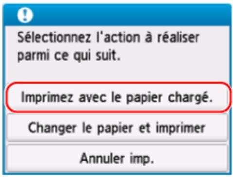 CANON TS7650i - Remarque - 1