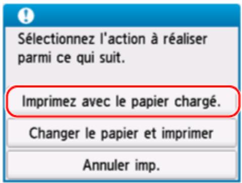 CANON TS7650i - Remarque - 1