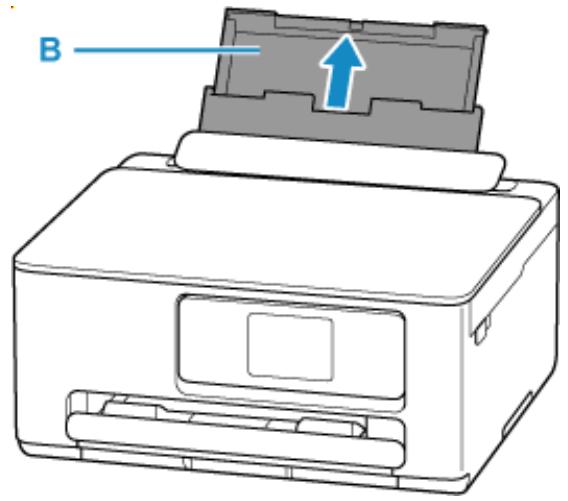 CANON TS7650i - Ouvrez le couvercle de la fente d'alimentation (A). - 2