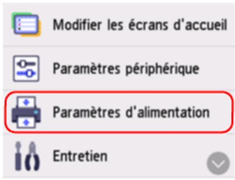 CANON TS7650i - Désactiver les notifications pour l'erreur 2114 - 3
