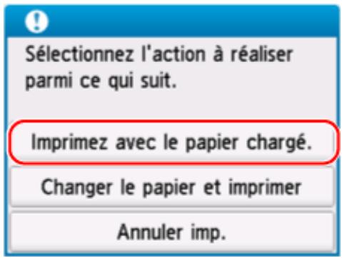 CANON TS7650i - Remarque - 1