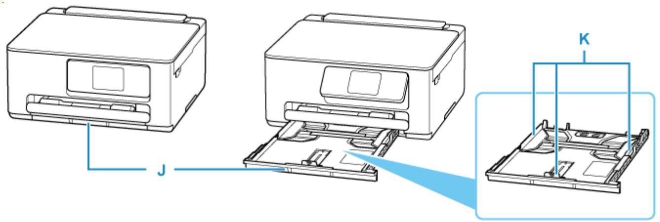 CANON TS7650i - I: Guides papier - 1