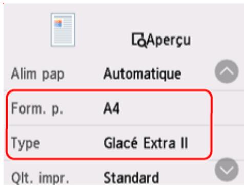 CANON TS7650i - Rechargement du papier utilisé pour l'impression ou la copie. - 6