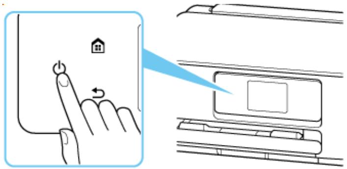 CANON TS7650i - Mise hors tension de l'imprimante - 1