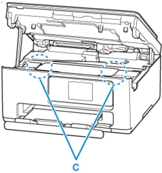 CANON TS7650i - Assurez-vous que tout le papier coince est retiree. - 1