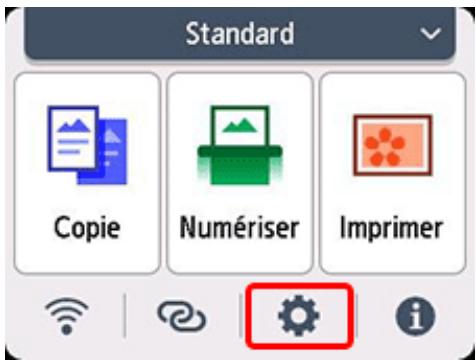 CANON TS7650i - Désactiver les notifications pour l'erreur 2113 - 1