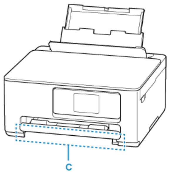 CANON TS7650i - Remarque - 2