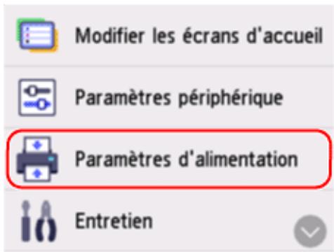 CANON TS7650i - Désactiver les notifications pour l'erreur 2113 - 2