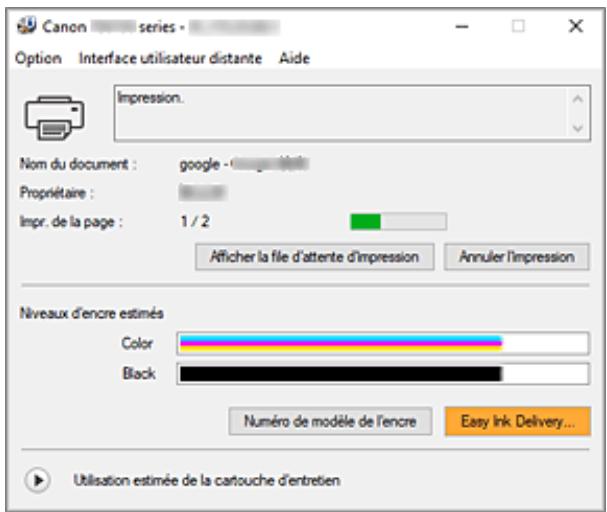 CANON TS7650i - Autoriser Google Analytics à envoyer des informations - 1