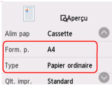 CANON TS7650i - Réinstallez la cassette dans l'imprimante. - 4