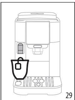 DELONGHI ECAM 220.60.B MAGNIFICA - Pericolo Scottature! - 2