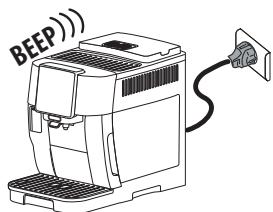 DELONGHI ECAM 220.60.B MAGNIFICA - Réinitialisation des valeurs d'usine - 1