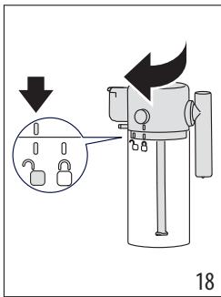 DELONGHI ECAM 220.60.B MAGNIFICA - Remplir et accrocher la carafe à lait - 1