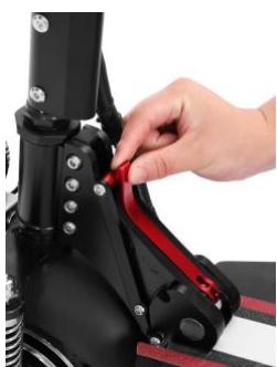 URBAN GLIDE eCross Pro XS - Foolding system - 1