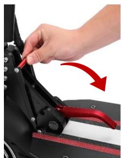 URBAN GLIDE eCross Pro XS - Foolding system - 2