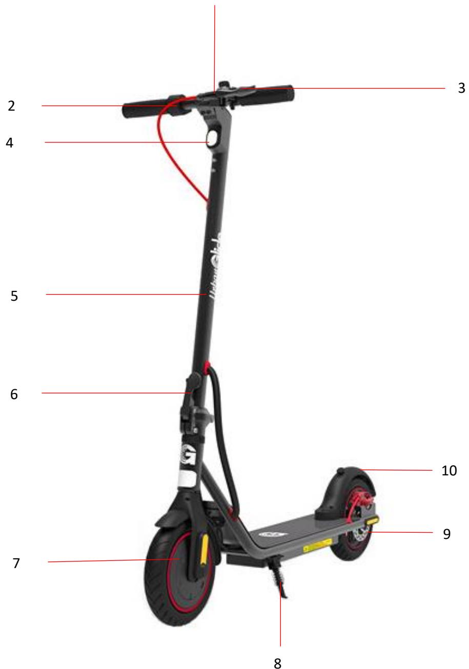 URBAN GLIDE Ride 85C+ - - Chatarra - 16