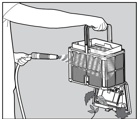 MAYTRONICS Cleaner Mass 14 - Nettoyage après usage - Désassemblage et nettoyage du panier de filtrage - 5