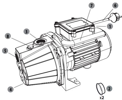 STERWINS 1100 jet ic-3 4800 l/h - ROZPAKOWANIE - 1