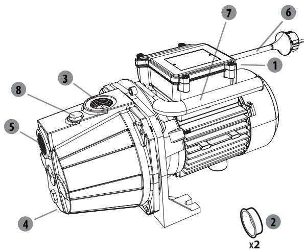 STERWINS 1100 jet ic-3 4800 l/h - ANOESKEYAIA - 1