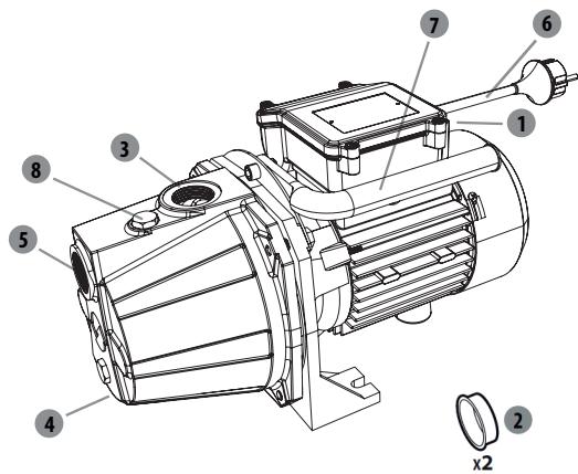 STERWINS 1100 jet ic-3 4800 l/h - DEZAMBALARE - 1