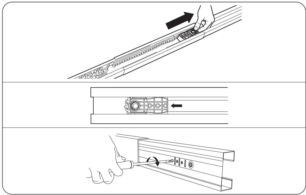 AVIDSEN STRÖMMA600 - - ASSEMBLAGE DU RAIL ET DE LA MOTORISATION - 2