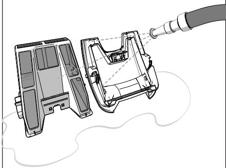 ZODIAC OT 2190 TILE - I Nettoyage du filtré - 6
