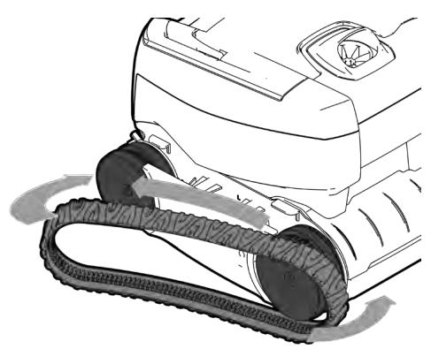 ZODIAC OT 2190 TILE - I Changement des chenilles - 2