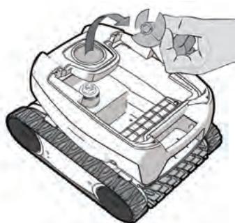 ZODIAC OT 2190 TILE - I Nettoyage de l'hélice - 9