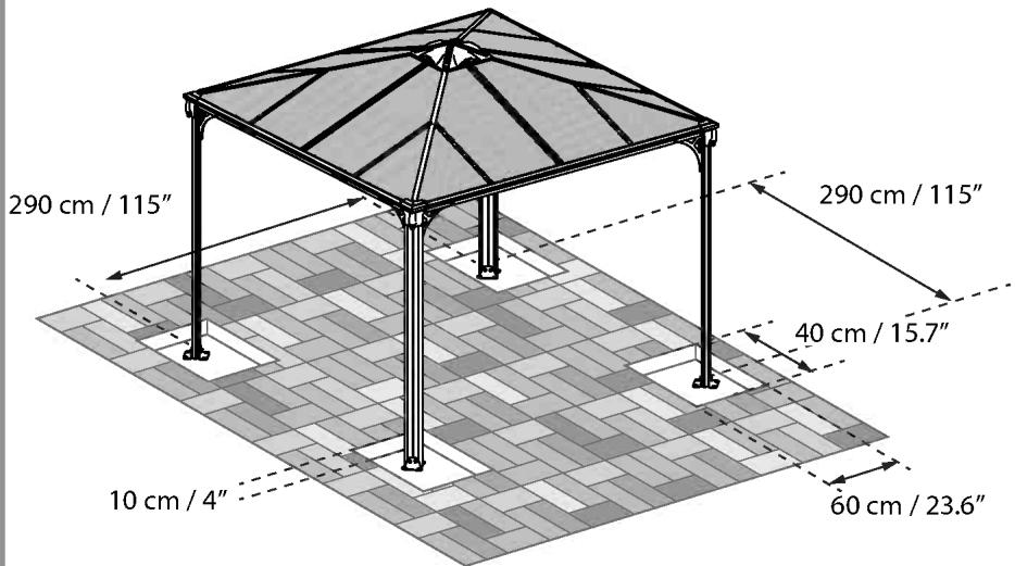PALRAM palermo 3000 - Remarque: - 1