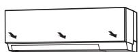 MITSUBISHI MSZ-SF25VE3 MSZ-SF35VE3 MSZ-SF42VE3 MSZ-SF50VE3 SF 2500W - Panneau frontal - 2