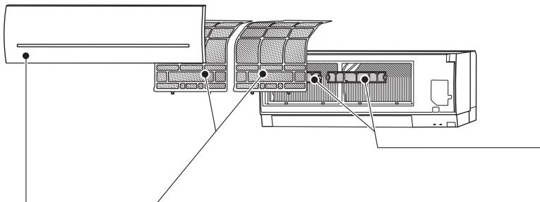 MITSUBISHI MSZ-SF25VE3 MSZ-SF35VE3 MSZ-SF42VE3 MSZ-SF50VE3 SF 2500W - Instruções: - 1