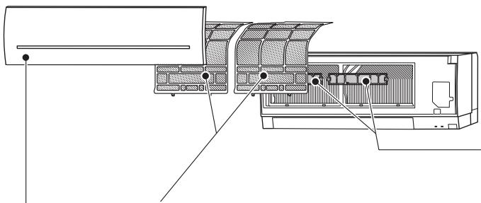 MITSUBISHI MSZ-SF25VE3 MSZ-SF35VE3 MSZ-SF42VE3 MSZ-SF50VE3 SF 2500W - Instructions : - 1