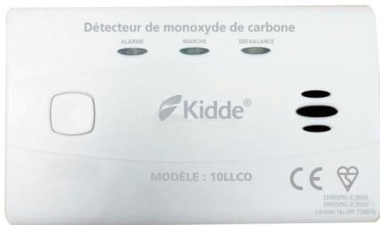 KIDDE 10lldco-k797 - Détections de monoxyde de carbone avec pile de 10 ans scelléde 10LLCO - 1