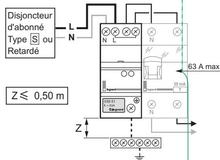 LEGRAND Parafoudre 230 V - SCHEMA DE CÁBLAGE - 1