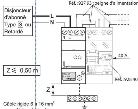 LEGRAND Parafoudre 230 V - SCHEMA DE CÁBLAGE - 3