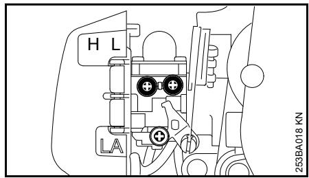 STIHL HS45 - Réglage standard - 1