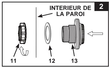 INTEX Krystal Clear 636T - INSTRUCTIONS D'INSTALLATION DES CRÉPINES ET DES VANNES D'ARRÊT (optionnel) - 2