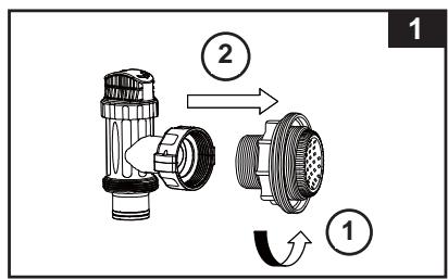 INTEX Krystal Clear 636T - INSTRUCTIONS D'INSTALLATION DES CRÉPINES ET DES VANNES D'ARRÊT (optionnel) - 1